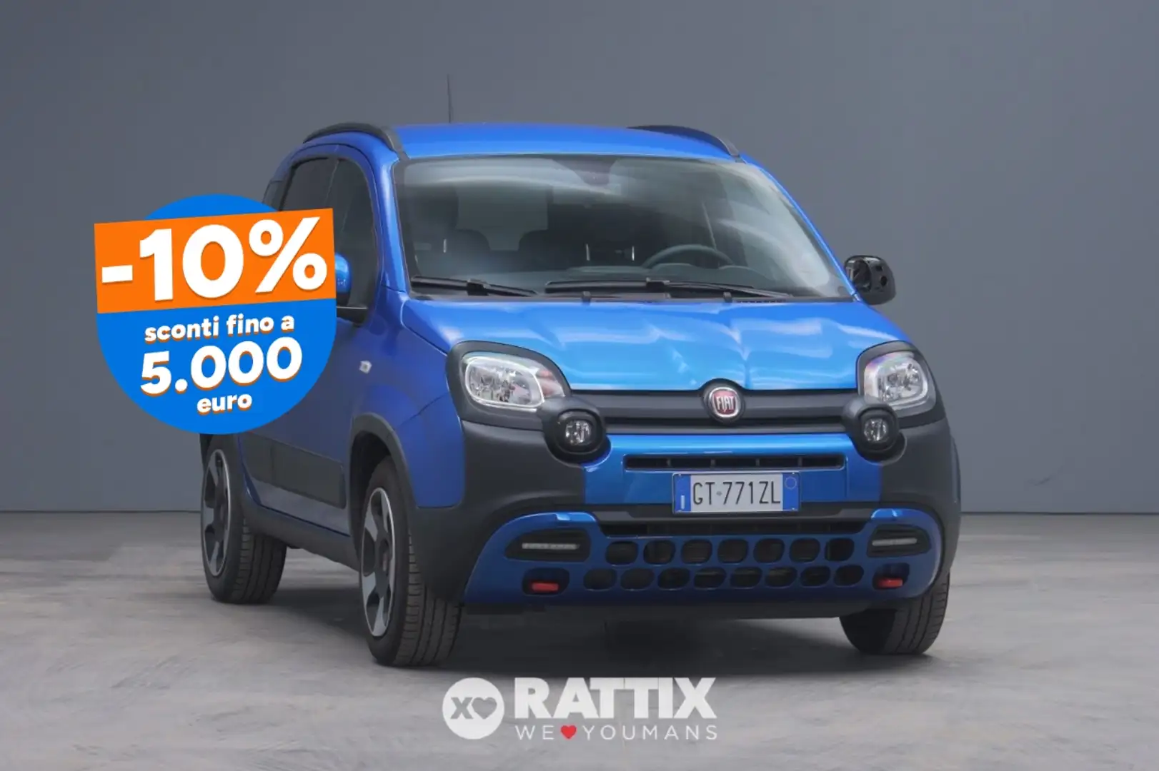 Fiat Panda 1.0 Firefly Hybrid 70CV Cross 5p.ti Blu/Azzurro - 1
