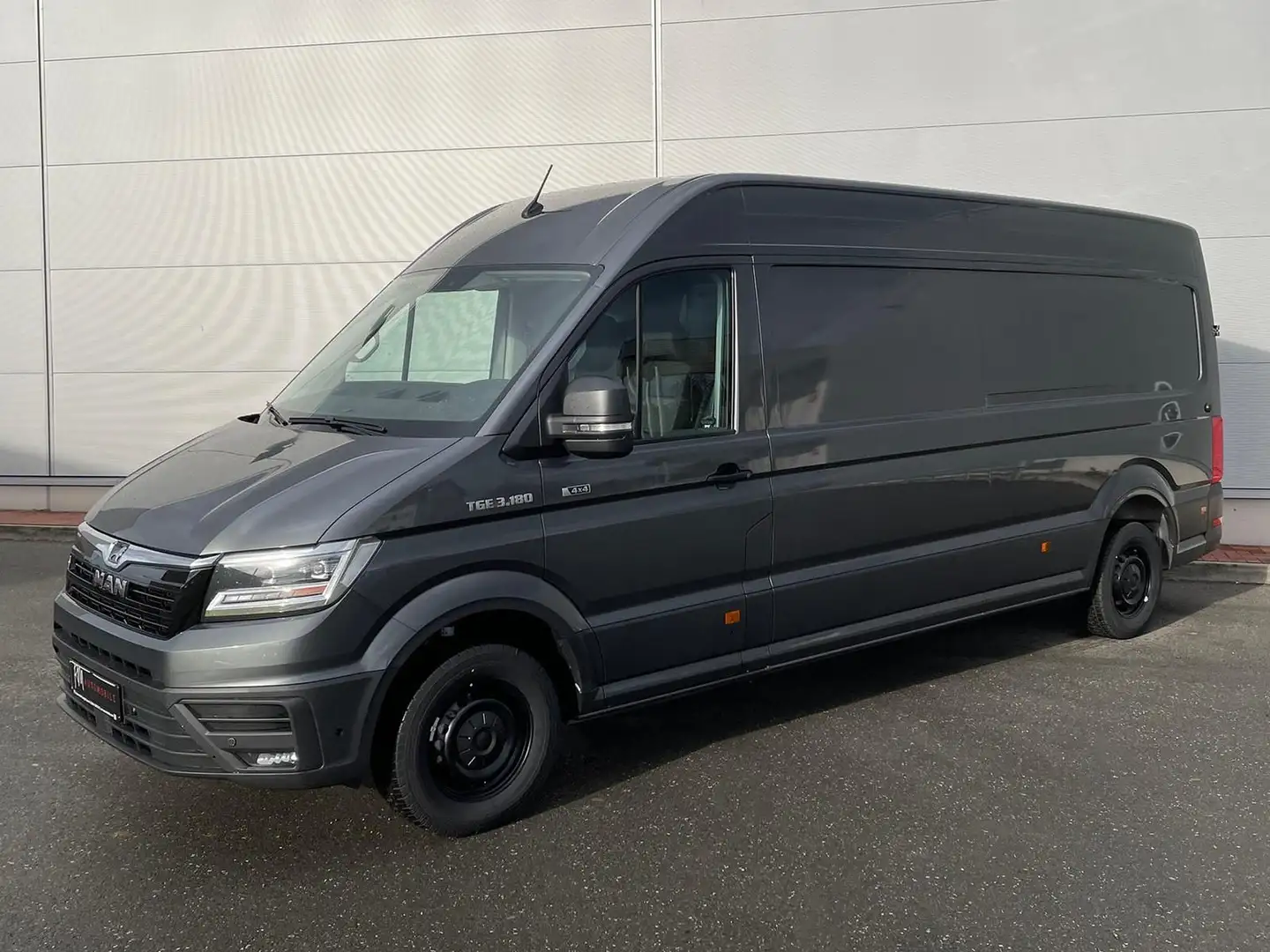 MAN TGE 3.180 L4H3 Kasten 4x4 DIFF AHK ACC STANDHZ Grau - 1