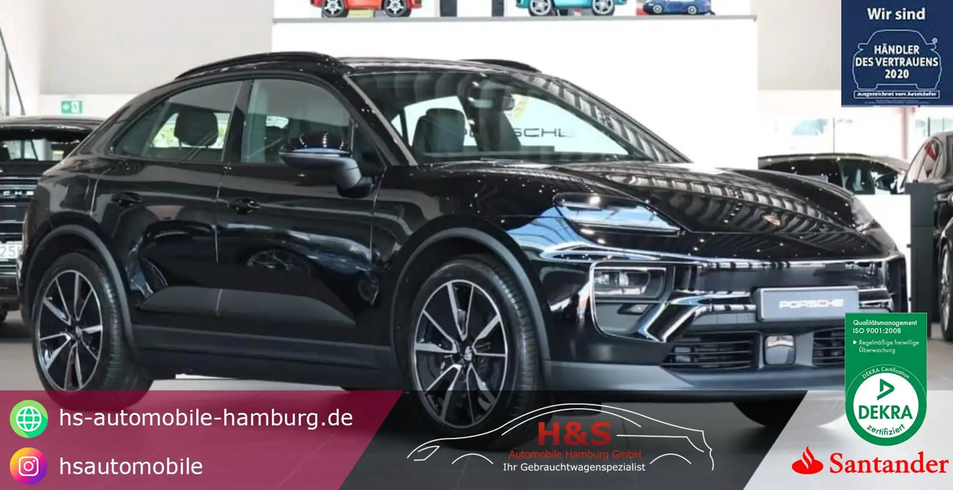 Porsche Macan Electric Panorama Nero - 1