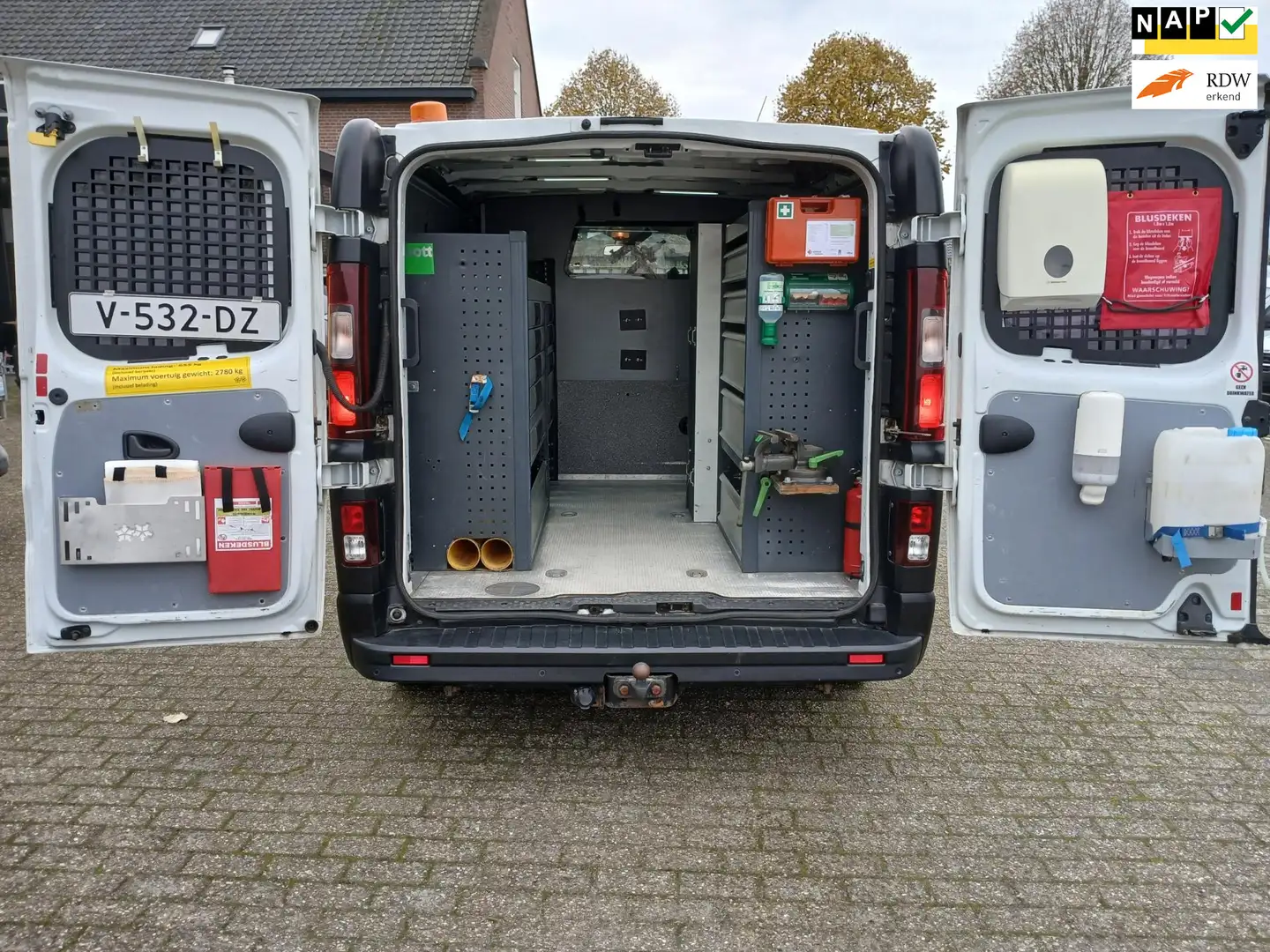 Renault Trafic 1.6 dCi T27 L1H1 Comfort SERVICE WAGEN Blanco - 1