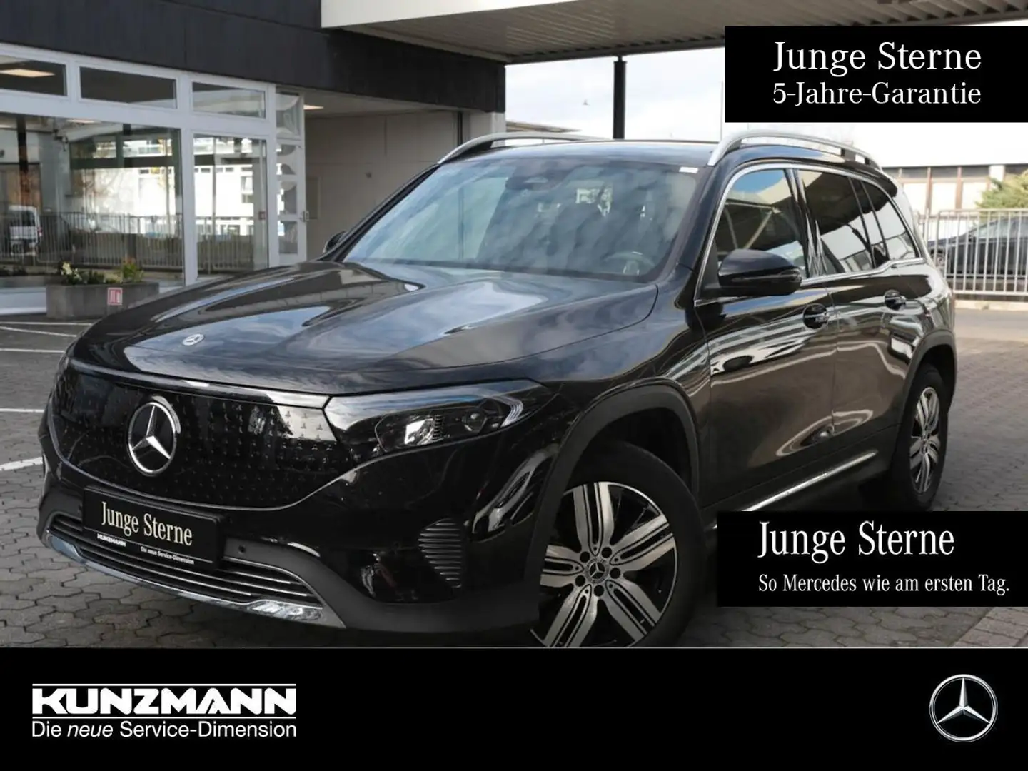 Mercedes-Benz EQB 300 4M Progressive Panorama Distronic Kamera Noir - 1
