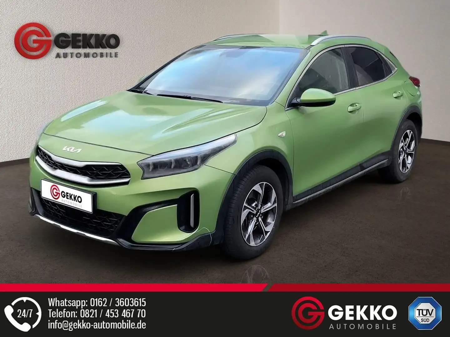Kia XCeed +Kamera+LED+Metallic+AHK+ACC+SZH+APP+Spurassis. Grün - 2