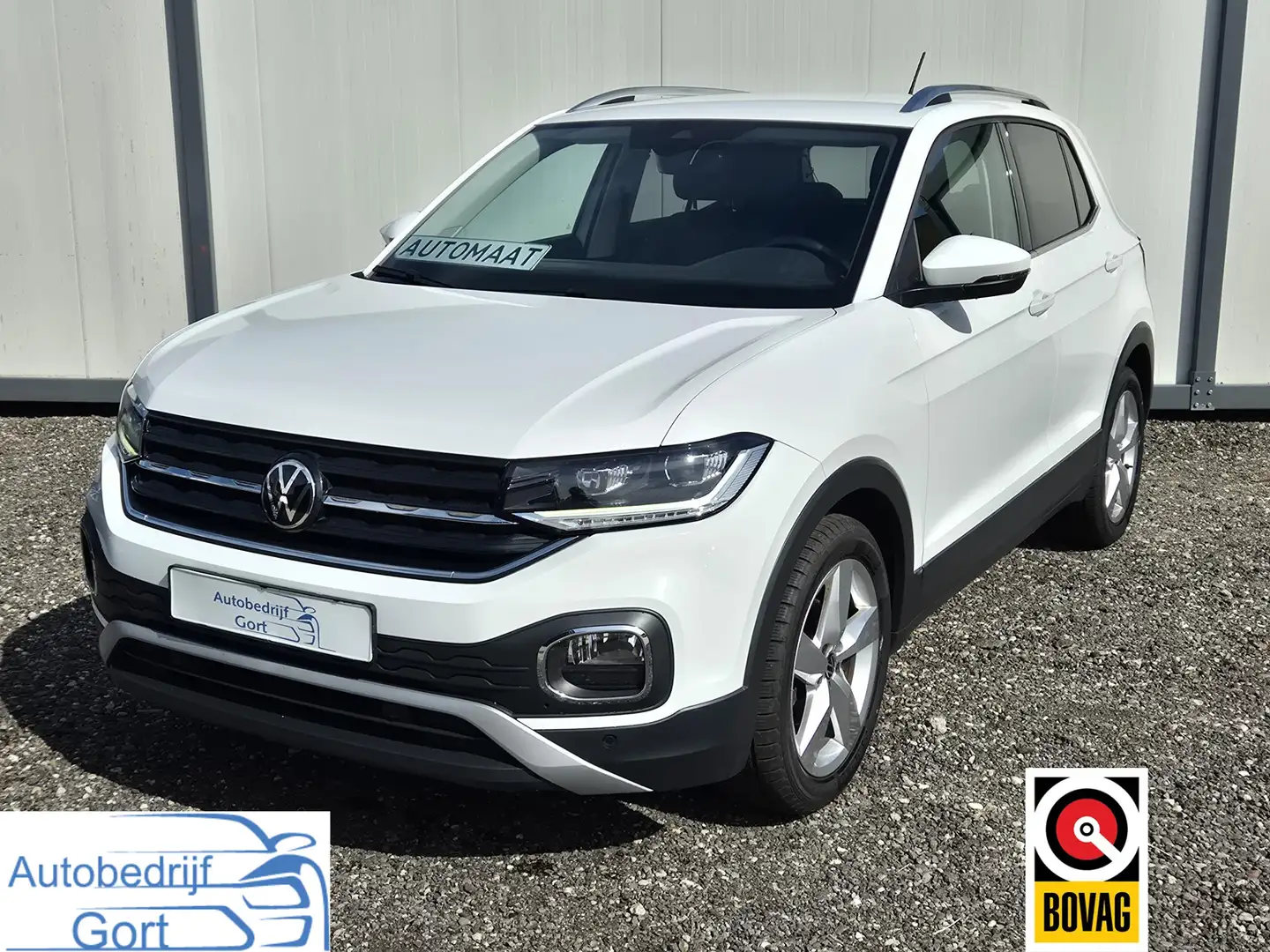 Volkswagen T-Cross 1.0 TSI Face lift Model !! AUTOMAAT! NAVI Blanc - 1
