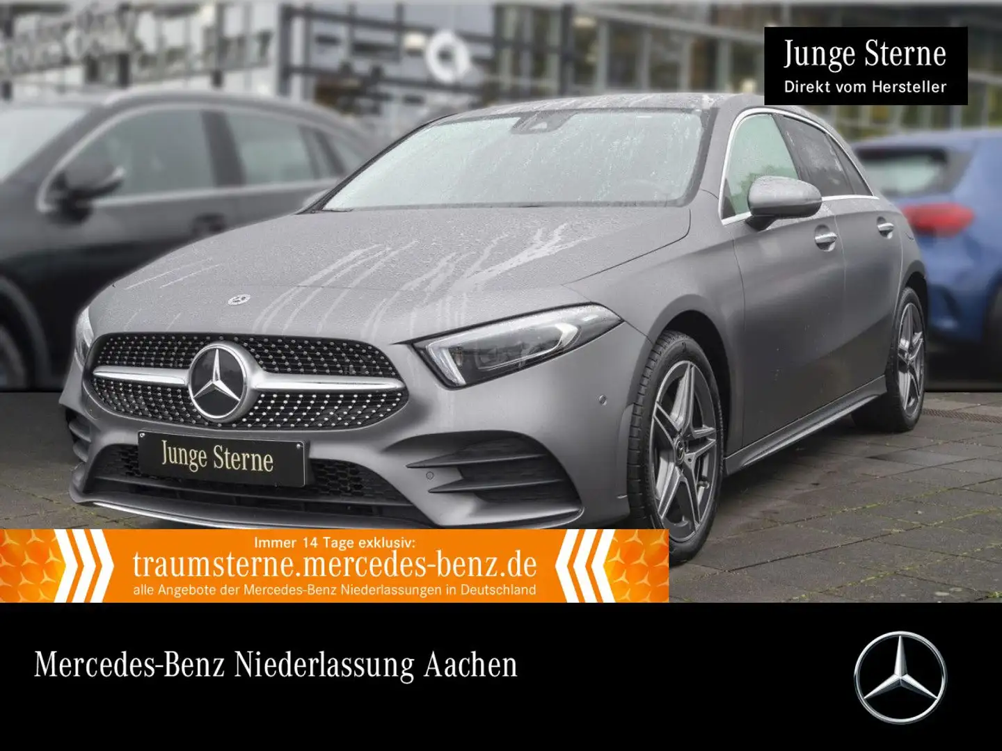 Mercedes-Benz A 250 e AMG+MULTIBEAM+KAMERA+KEYLESS+8G Gris - 1