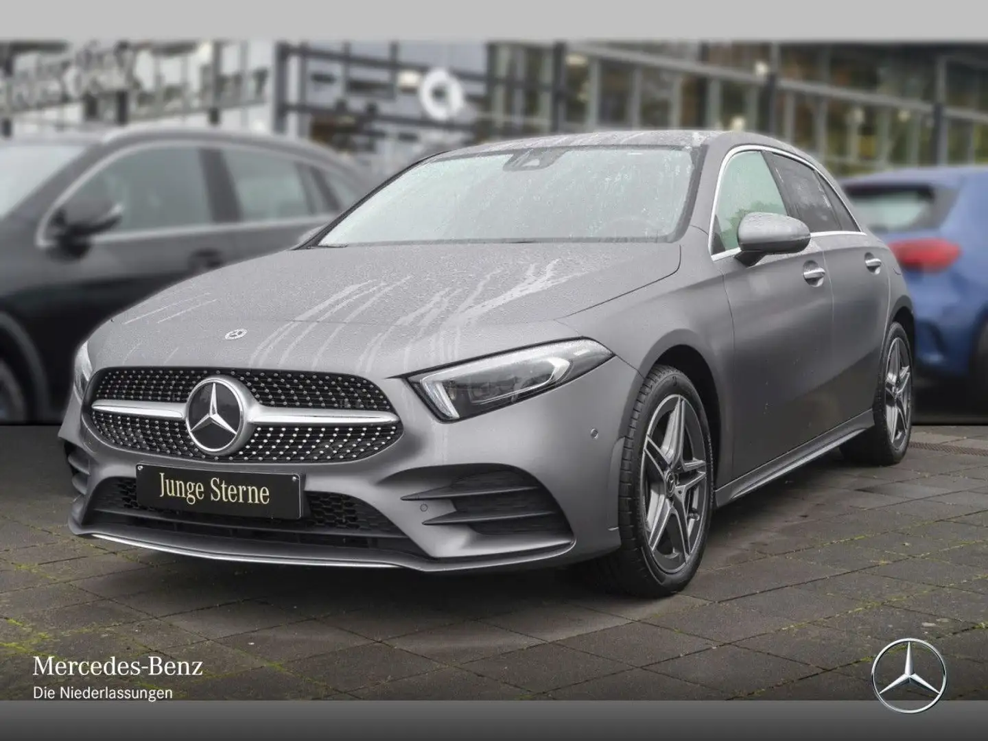 Mercedes-Benz A 250 e AMG+MULTIBEAM+KAMERA+KEYLESS+8G Gris - 2