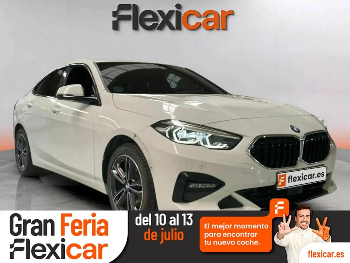 BMW BMW Serie 2 218dA Gran Coupe Blanc - 1