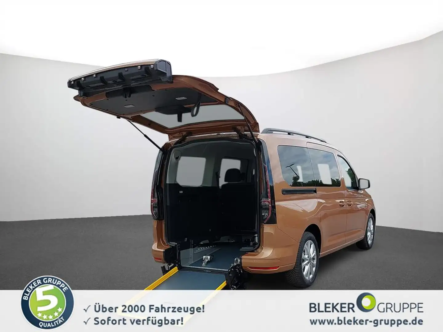Volkswagen Caddy Maxi 2.0 TDI Life Rollstuhlumbau Marrón - 1