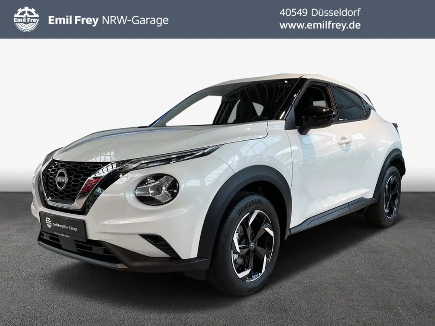 Nissan Juke 1.0 DIG-T N-Style LED/Klima/Tempomat Blanco - 1