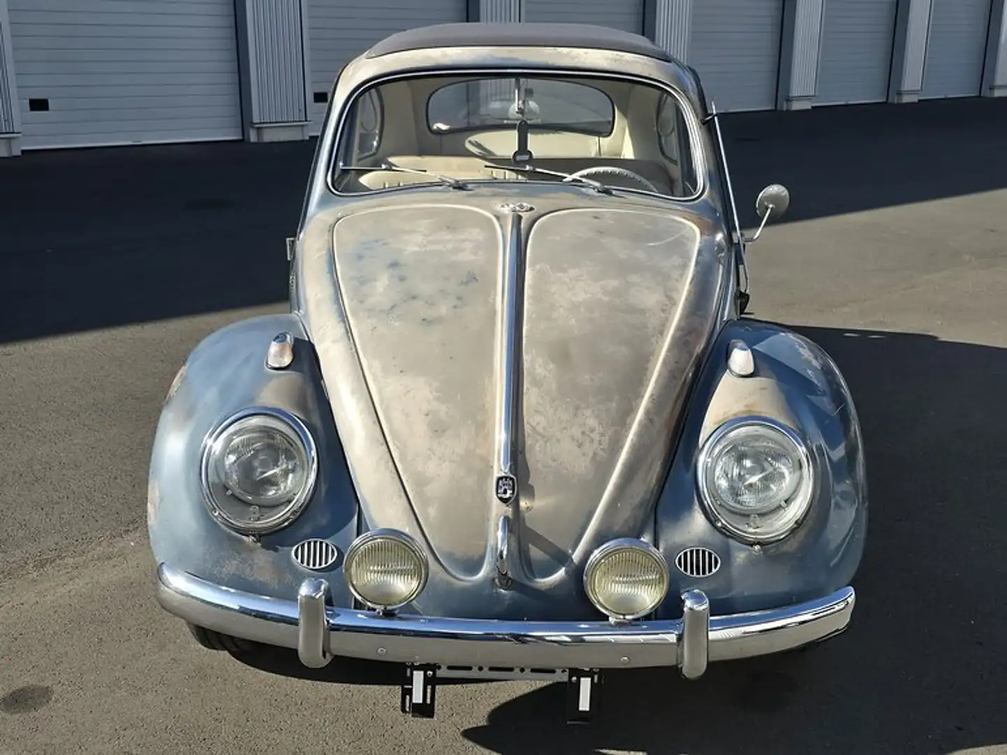 Volkswagen Käfer Faltdachkäfer aus 1958 Albastru - 2
