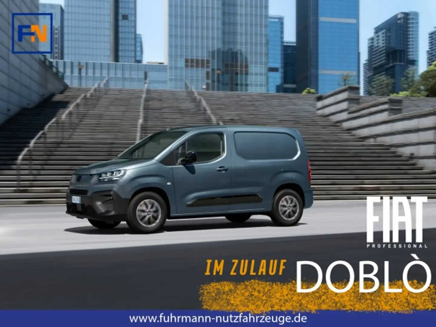 Fiat Doblo KASTENWAGEN L2 1.5 BLUEHDI 100PS MT6 Weiß - 1