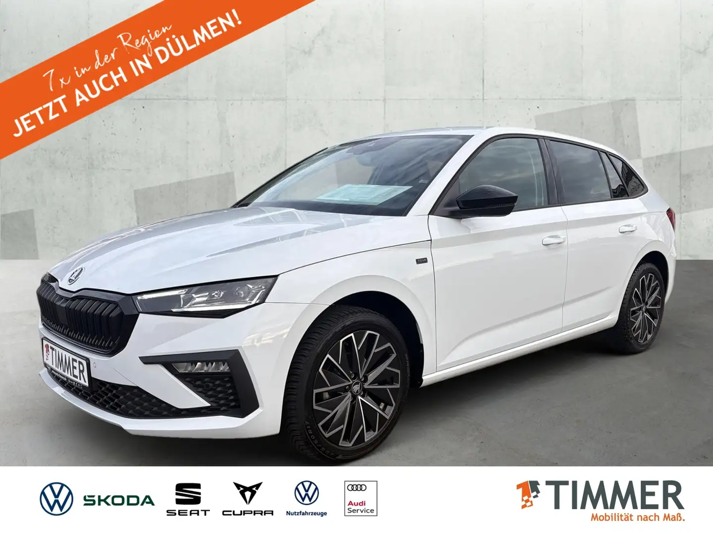 Skoda Scala 1.0 TSI TOUR BLACK *MATRIX *RKAM *CARPLAY *DAB *1 Weiß - 1
