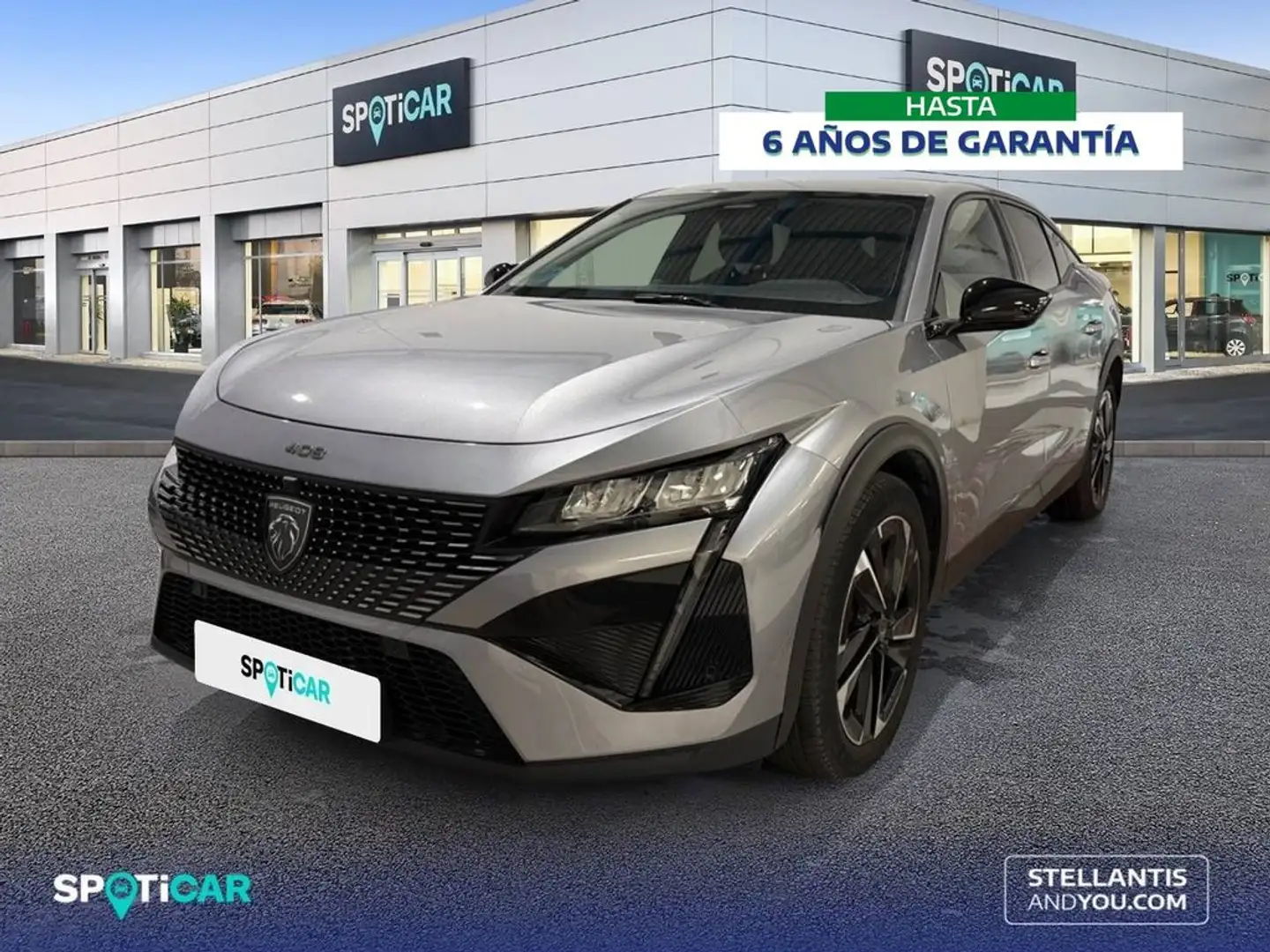 Peugeot 408 PureTech 130 Allure Pack EAT8 Gris - 1
