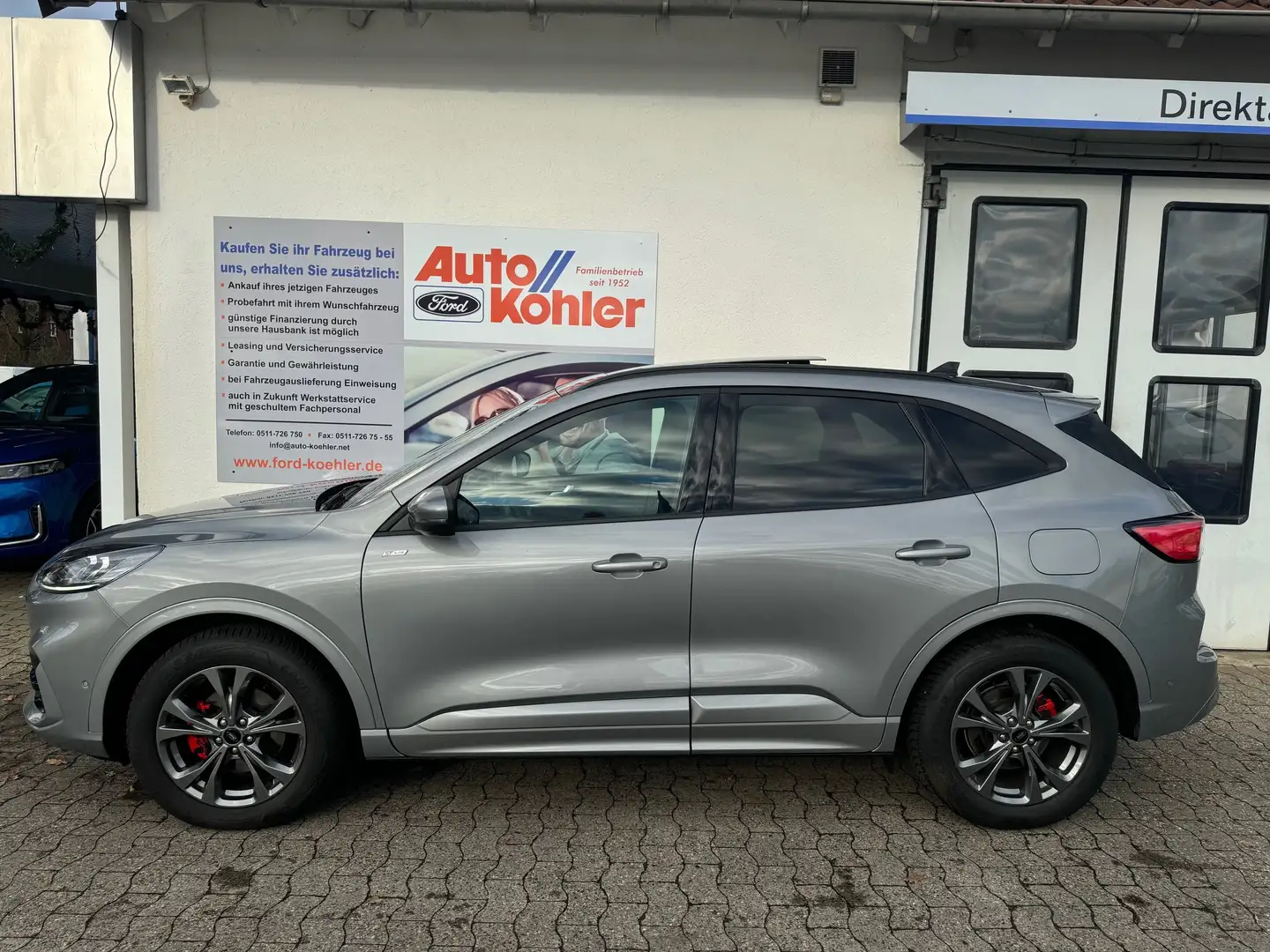 Ford Kuga ST-Line X 2,0l EcoBlue Allrad (sehr viele Extras) Silber - 2