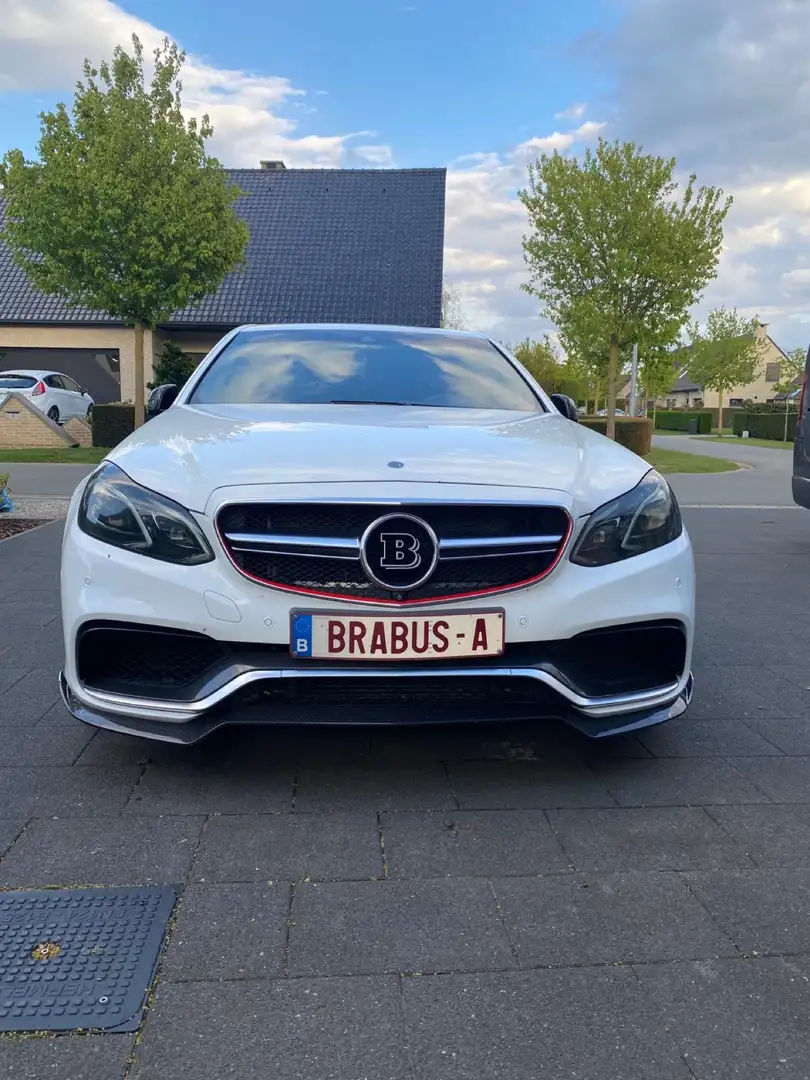 Mercedes-Benz E 63 AMG S 4Matic Speedshift 730 BRABUS Blanc - 2