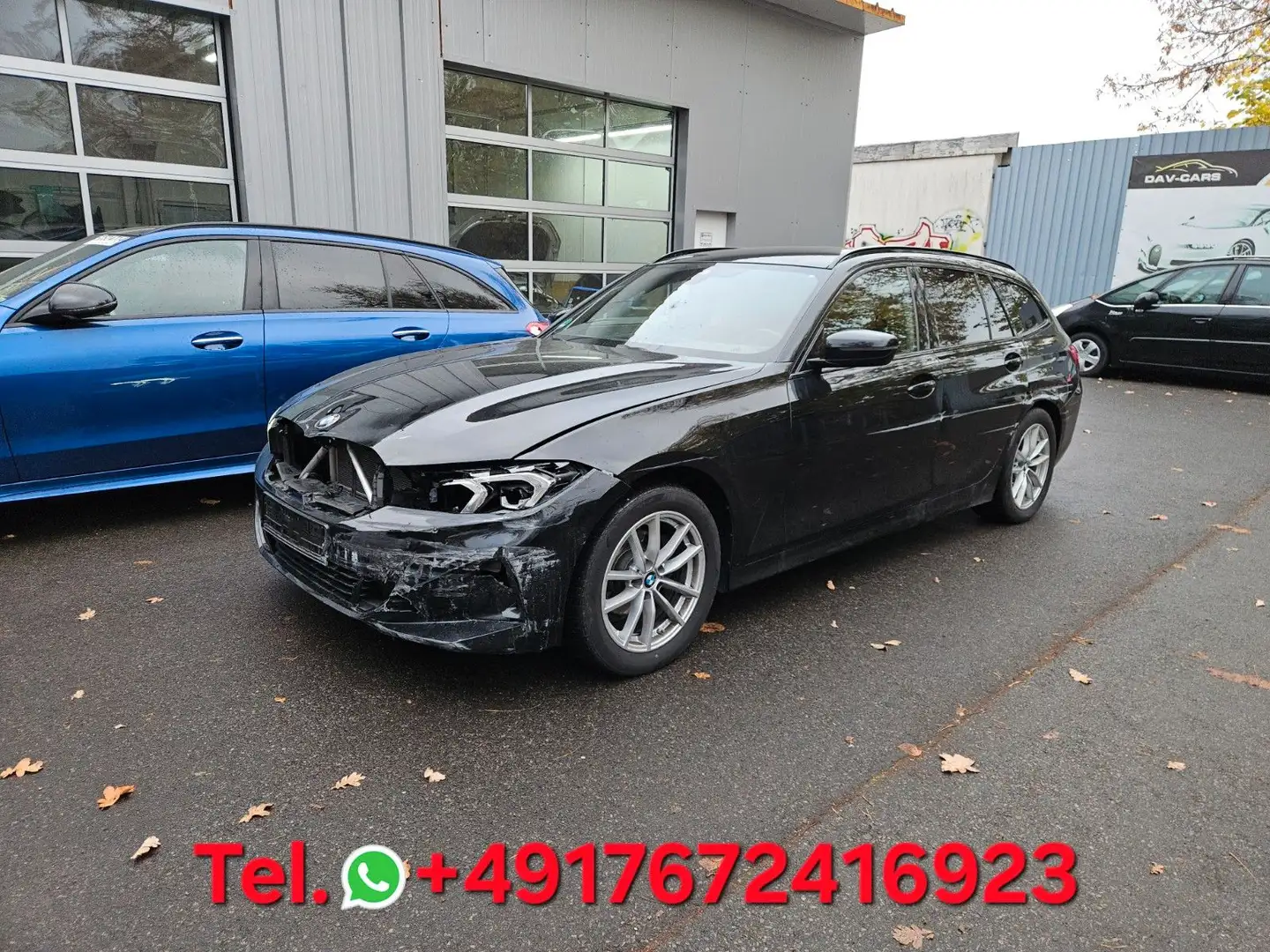 BMW 318 i Touring Leder A Beleuchtung NETTO 15.900€ Schwarz - 1