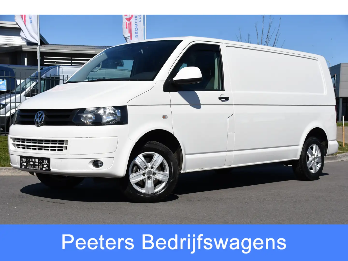 Volkswagen T5 Transporter 2.0 TDI L2H1 Edition Cruise, Airco, Automaat, Sens Blanc - 1