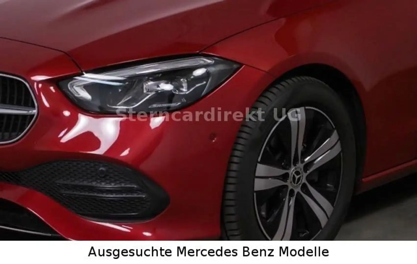 Mercedes-Benz C 180 T Avantgarde MBUX RFK LED PTS SHZ SPUR Rot - 2