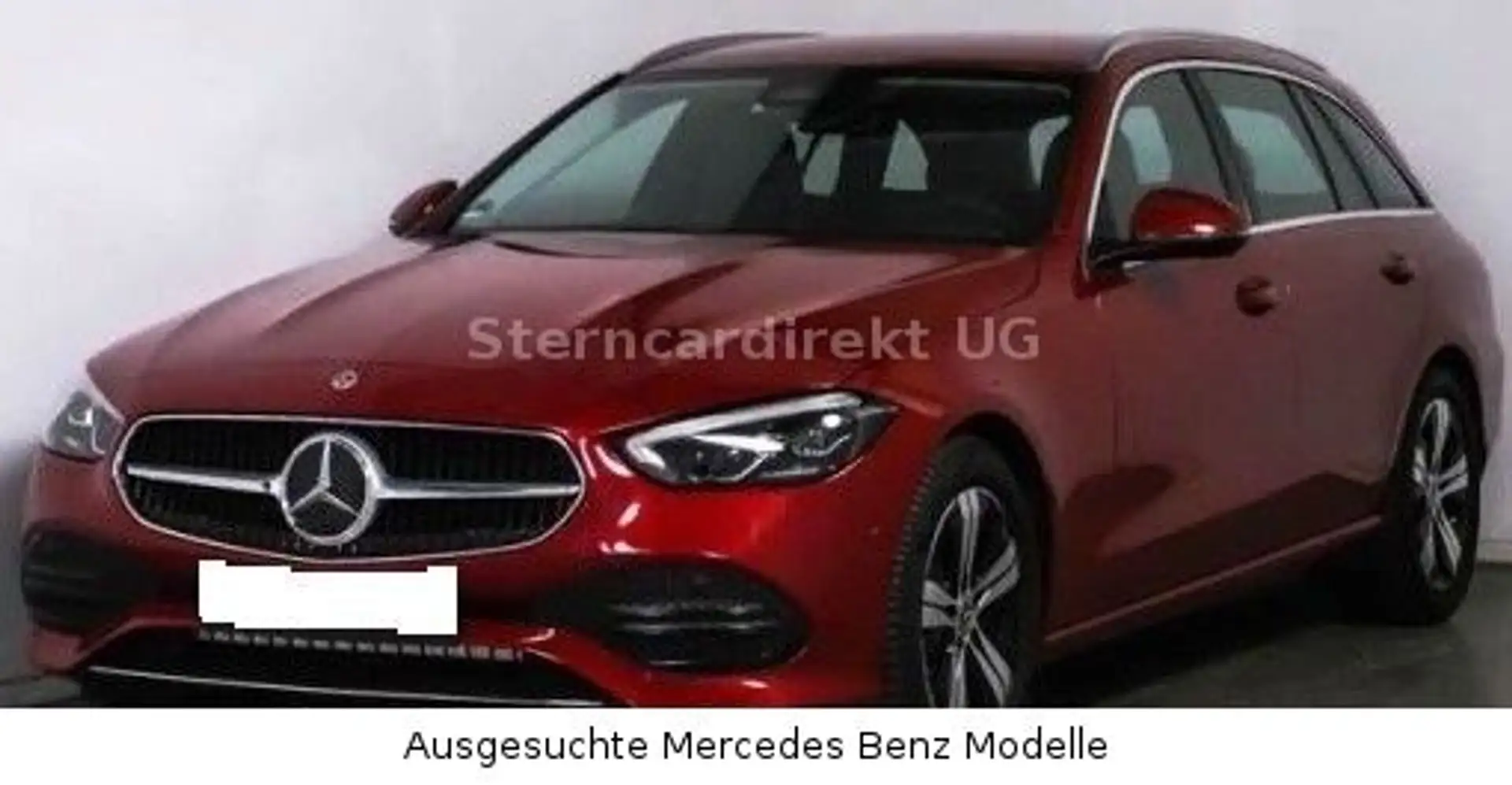 Mercedes-Benz C 180 T Avantgarde MBUX RFK LED PTS SHZ SPUR Rot - 1