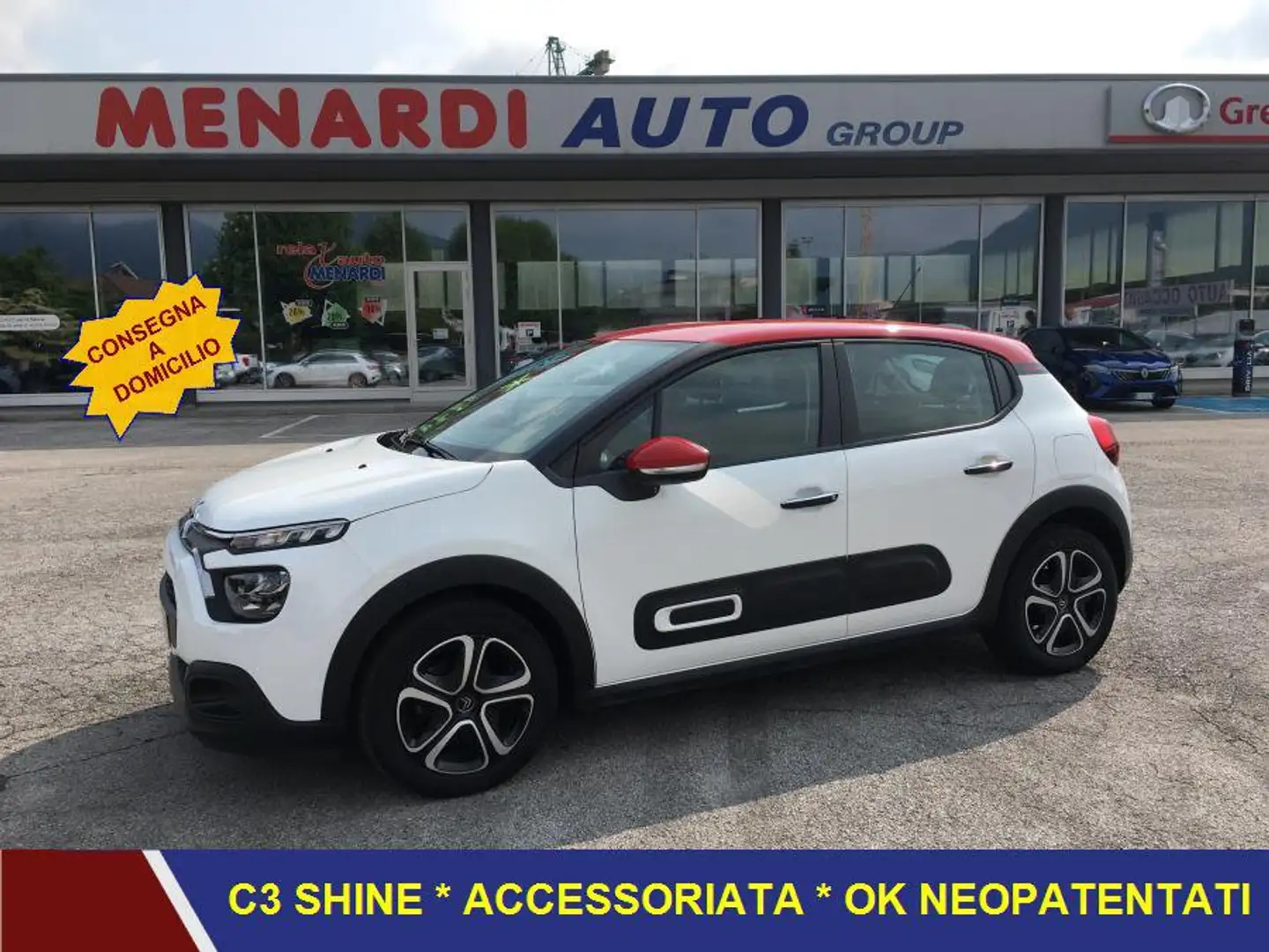 Citroen C3 PureTech 83 S&S Shine ACCESSORIATA * PARI AL NUOVO Bianco - 1