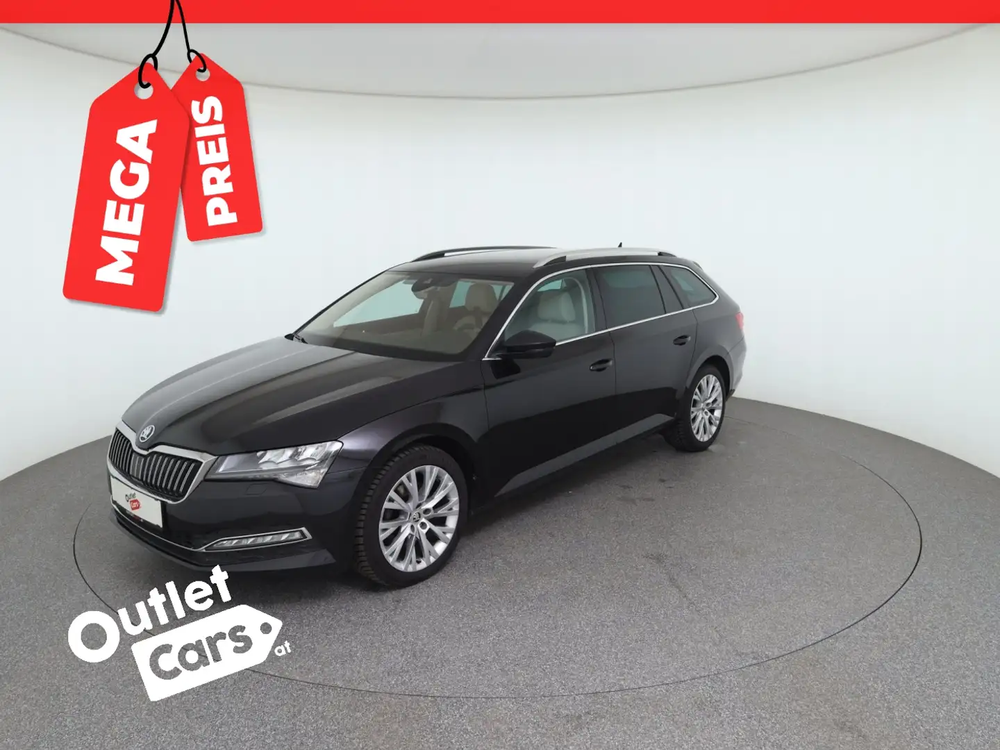Skoda Superb Combi 2.0 TDI Style LED+NAVI+RADAR+RFK+LM Schwarz - 1