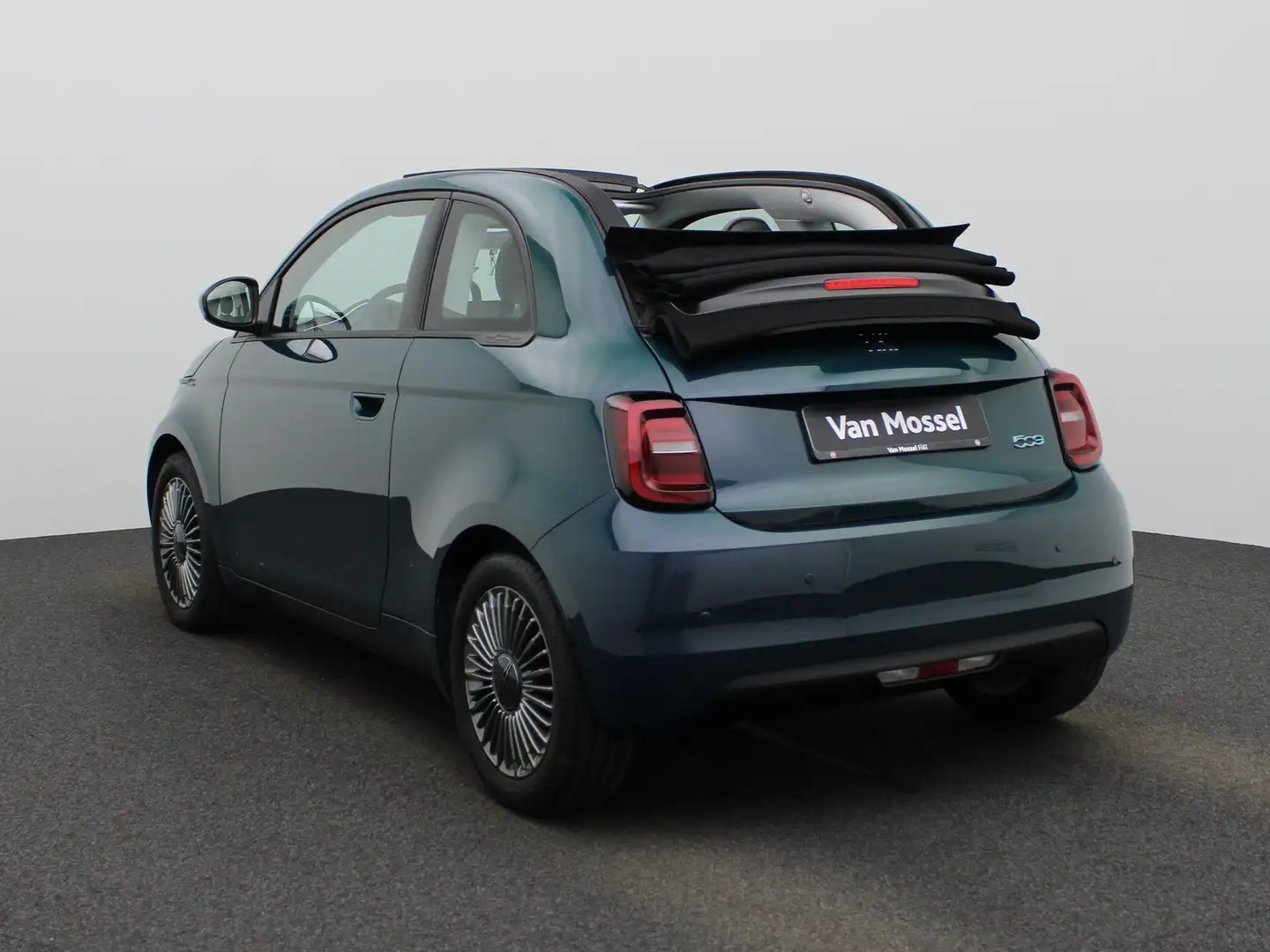 Fiat 500C 500e 42 kWh Icon AUTOMAAT | NAVIGATIE | LMV | PDC Groen - 2