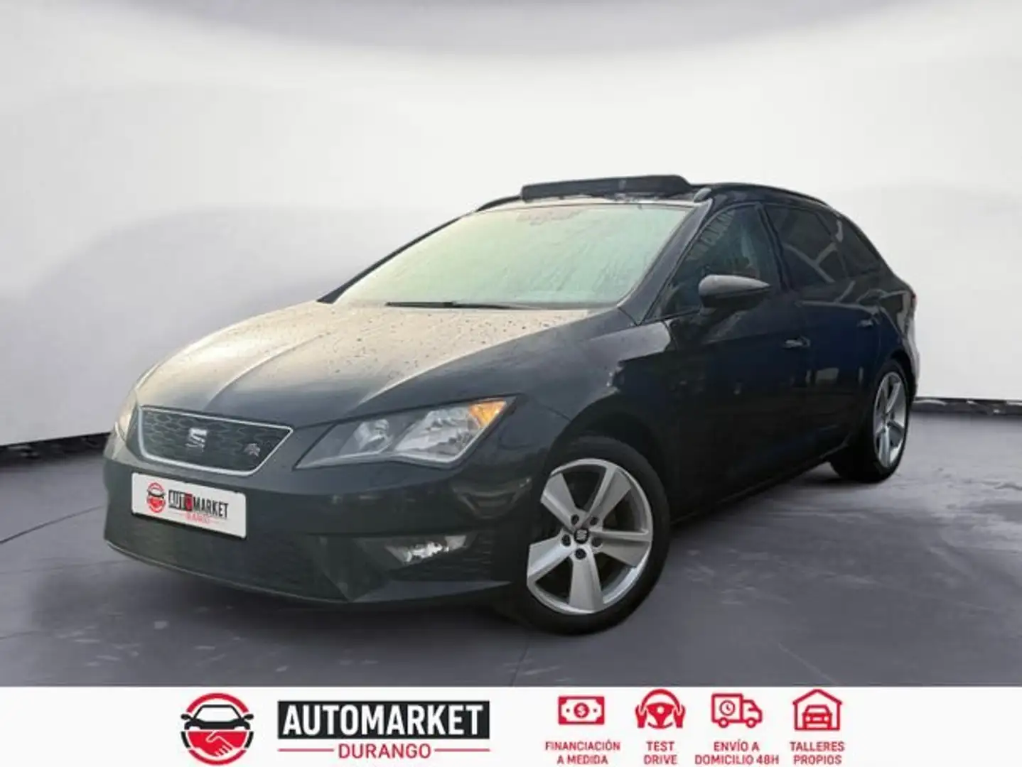 SEAT Leon ST 2.0 TDI 184cv Negro - 1