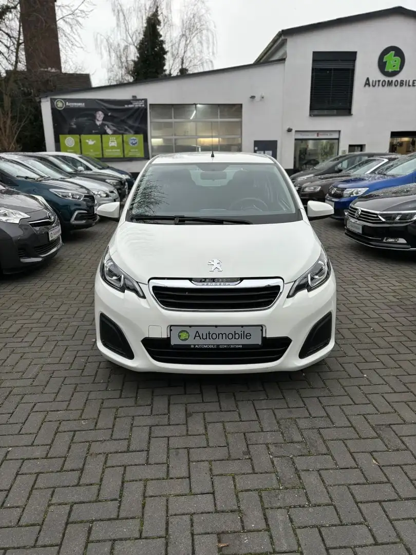 Peugeot 108 Active KLIMA*TÜV NEU*GARANTIE Bílá - 2