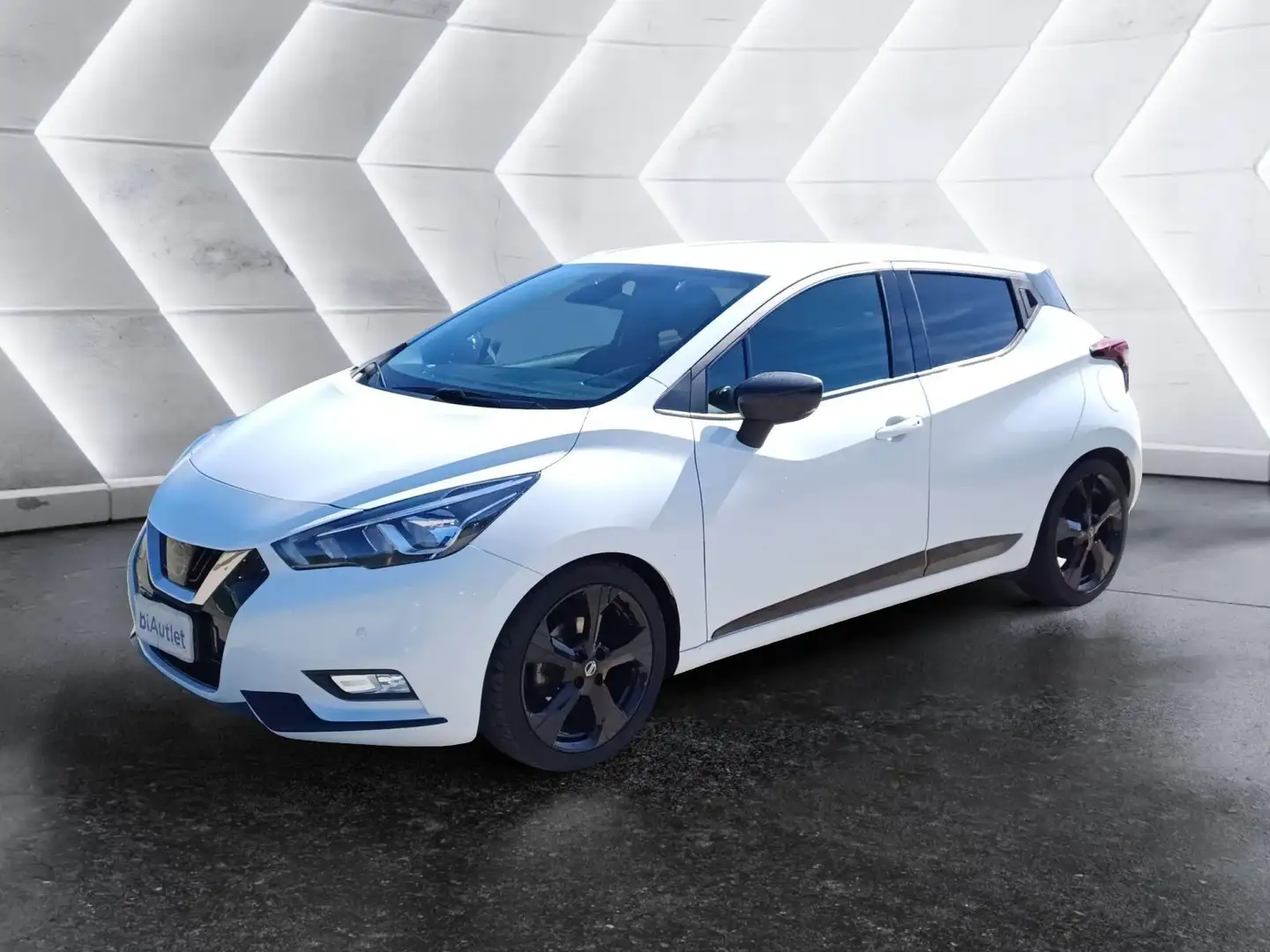 Nissan Micra 1.0 dig-t N-Sport 117cv my19 Blanco - 1