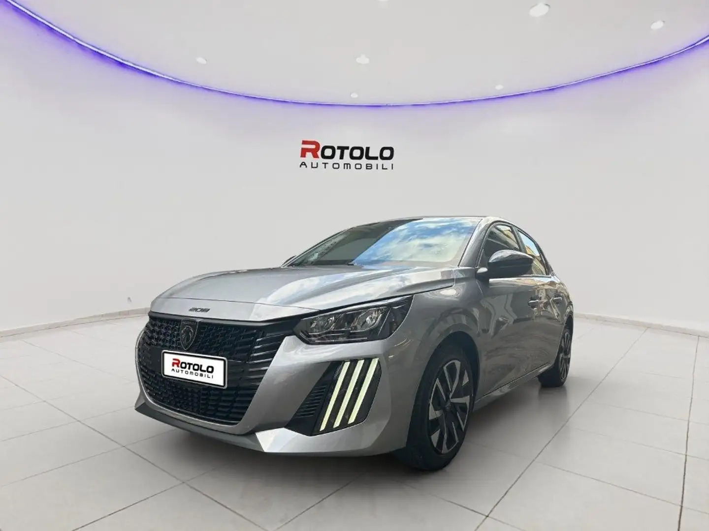 Peugeot 208 75cv Style SENZA VINCOLO DI FINANZIAMENTO Grigio - 1