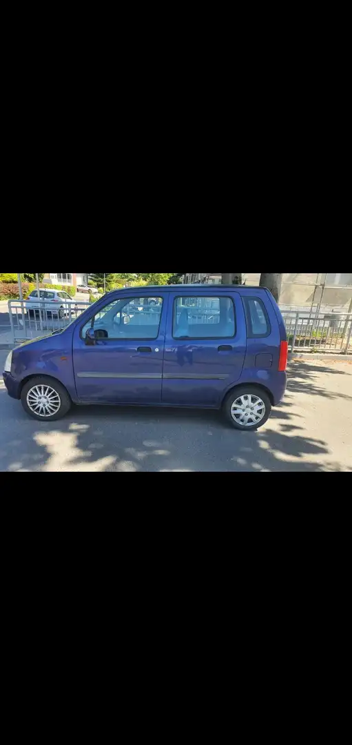 Opel Agila 1.2 16 V TÜV 03-2027 Kék - 1