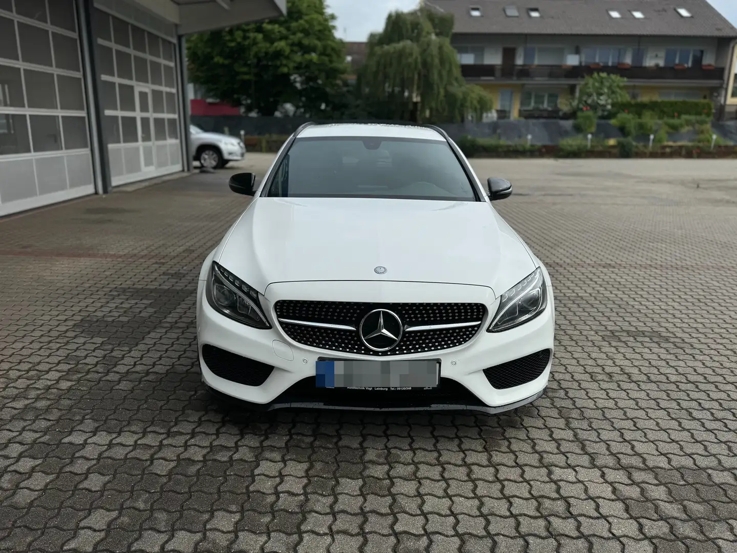 Mercedes-Benz C 450 4MATIC T-Modell *TOP*SCHECKHEFT*8FACH* bijela - 2