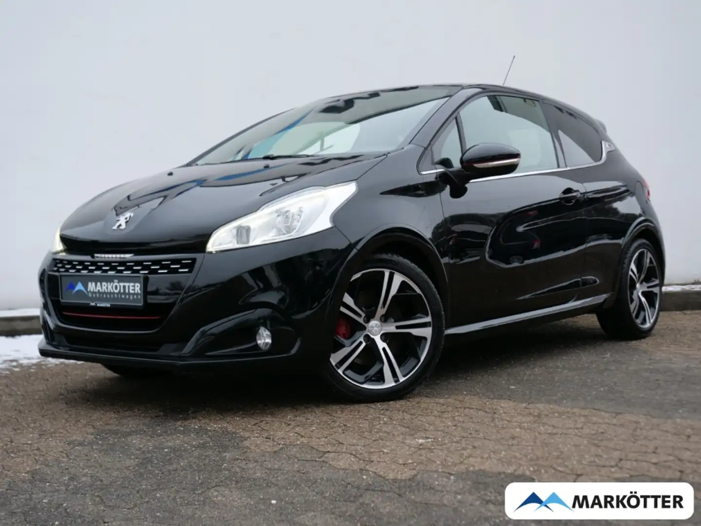 Peugeot 208 GTi 16V Sport Navi/Sitzhzg/Kamera/PDC/MwSt. Schwarz - 1