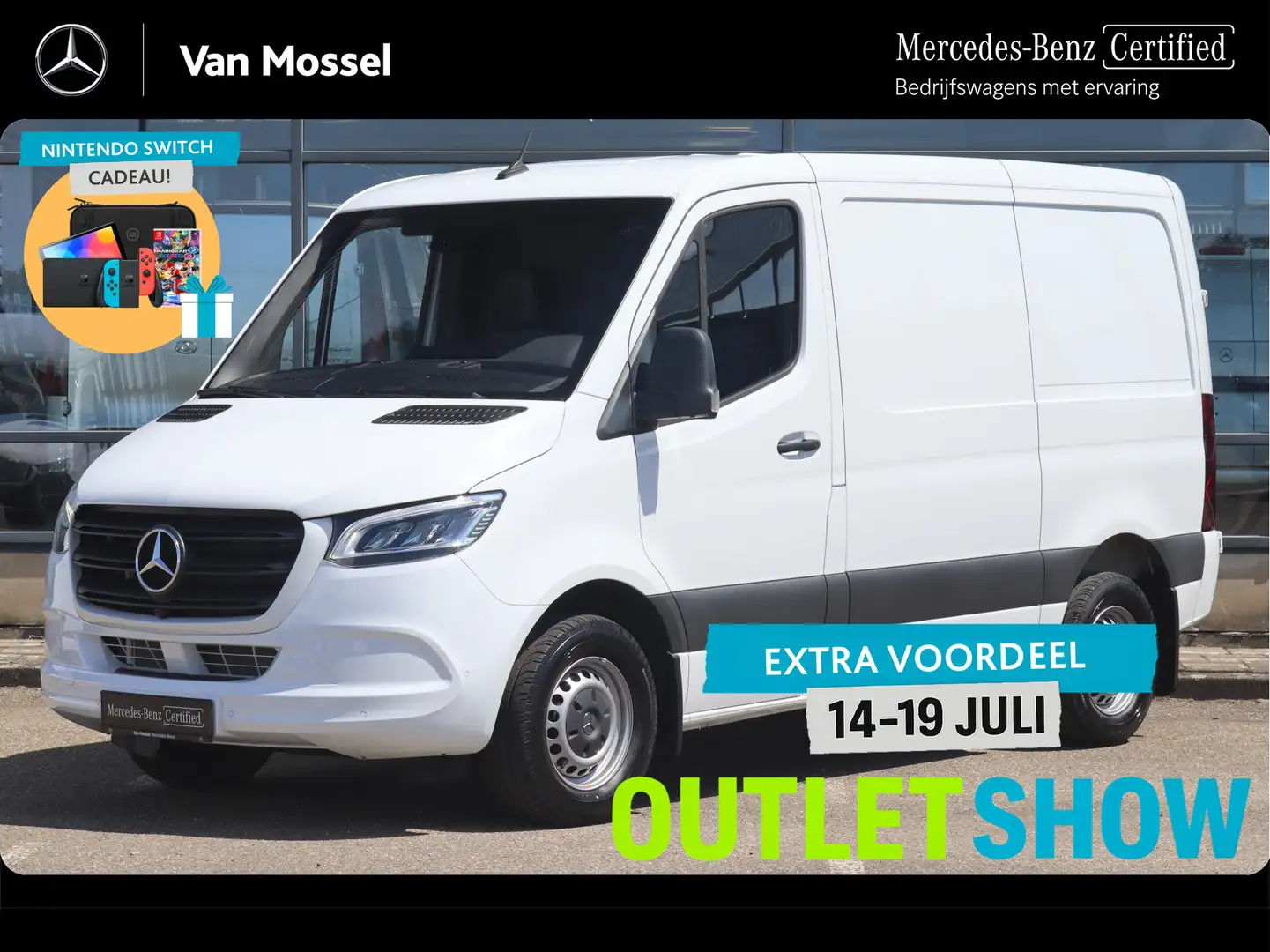 Mercedes-Benz Sprinter 317 CDI L1H1 | AIRCO/CRUISE/CAMERA | Certified Wit - 1