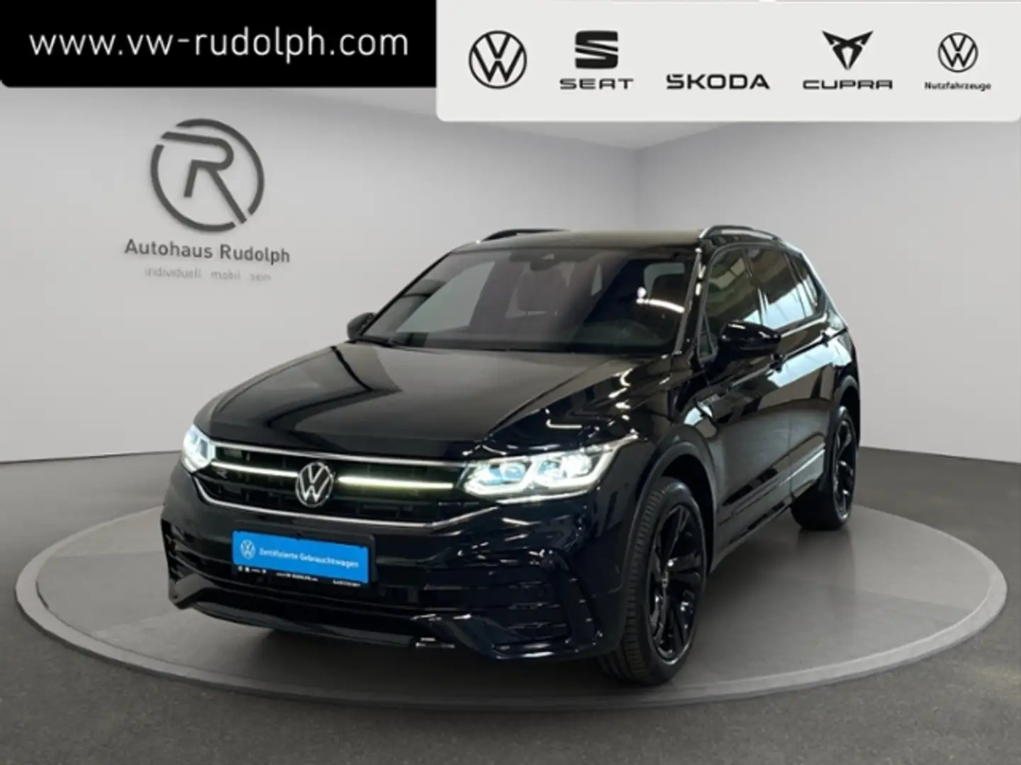 Volkswagen Tiguan Allspace 2.0 TDI 4Motion DSG R-Line "Black Style" Schwarz - 1