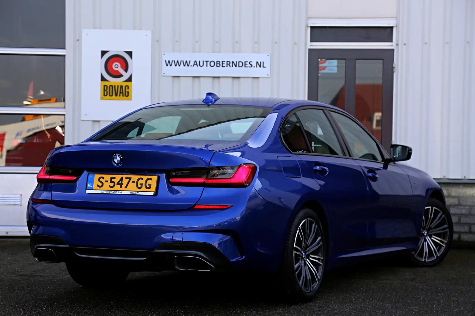BMW 340 3-serie M340i xDrive 374PK M-Sport Aut.*Perfect BM Blauw - 2