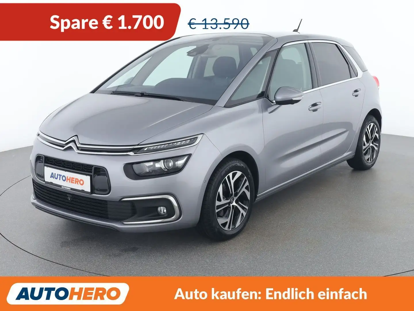 Citroen C4 SpaceTourer 1.5 Blue-HDi Shine Grau - 1
