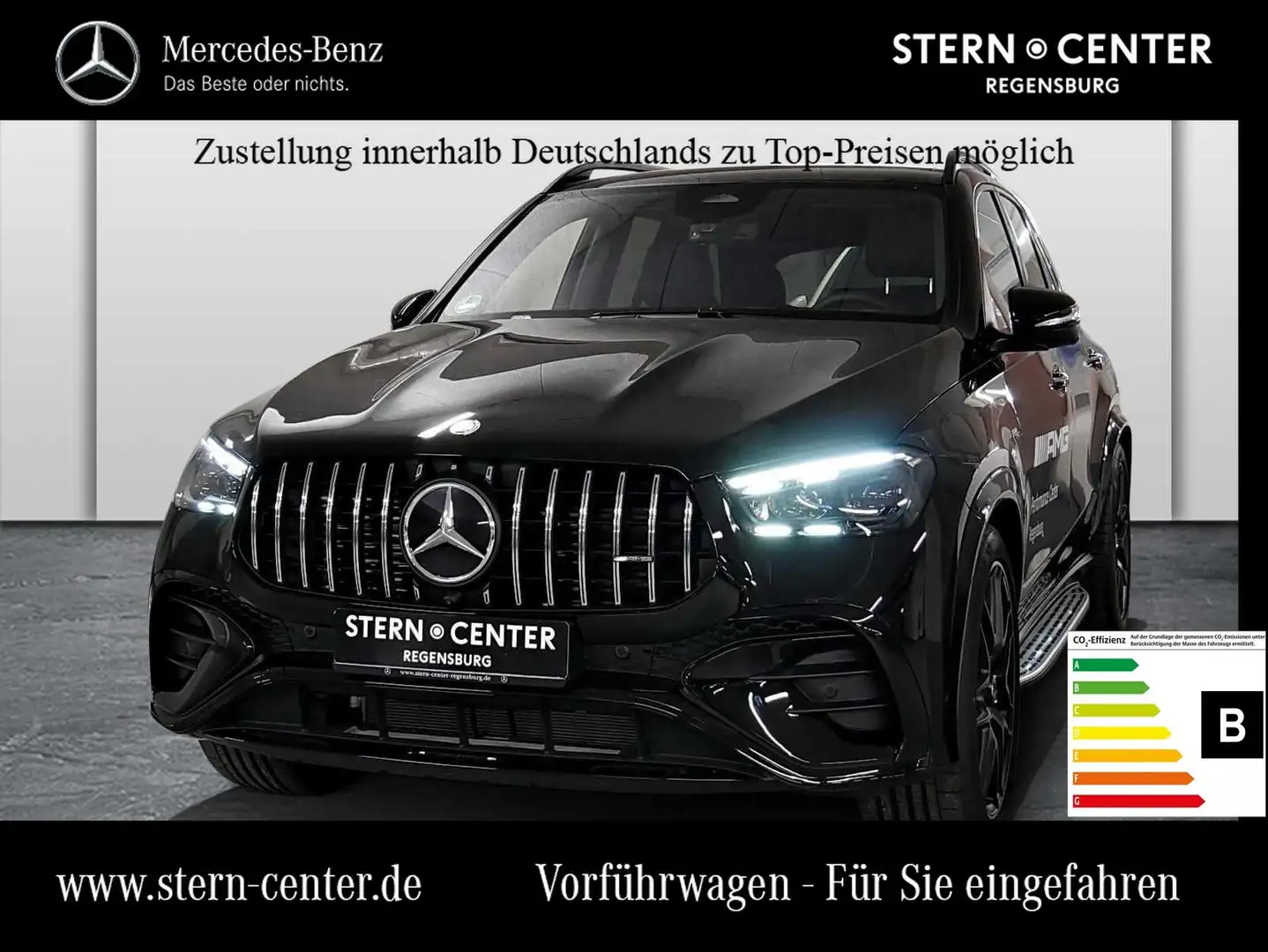 Mercedes-Benz GLE 53 AMG HYBRID 4M+AHK+DIST.+HUD+PANO+MASSAGE+ Schwarz - 1