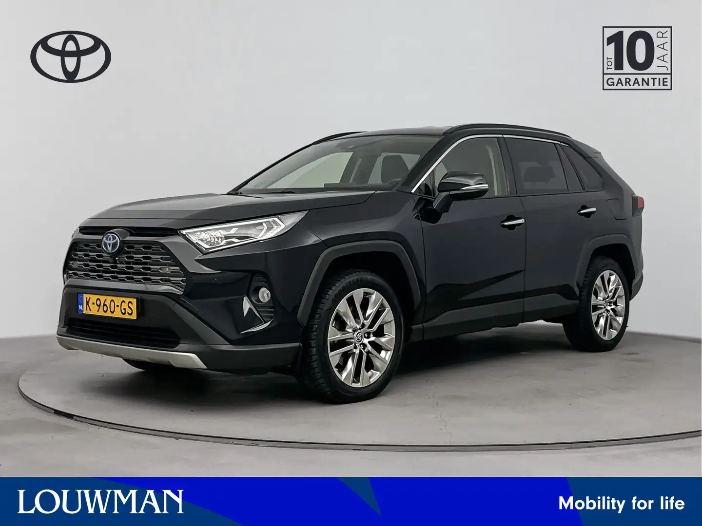 Toyota RAV 4 2.5 Hybrid AWD Executive Trekhaak | Leder + Stoelv Zwart - 1