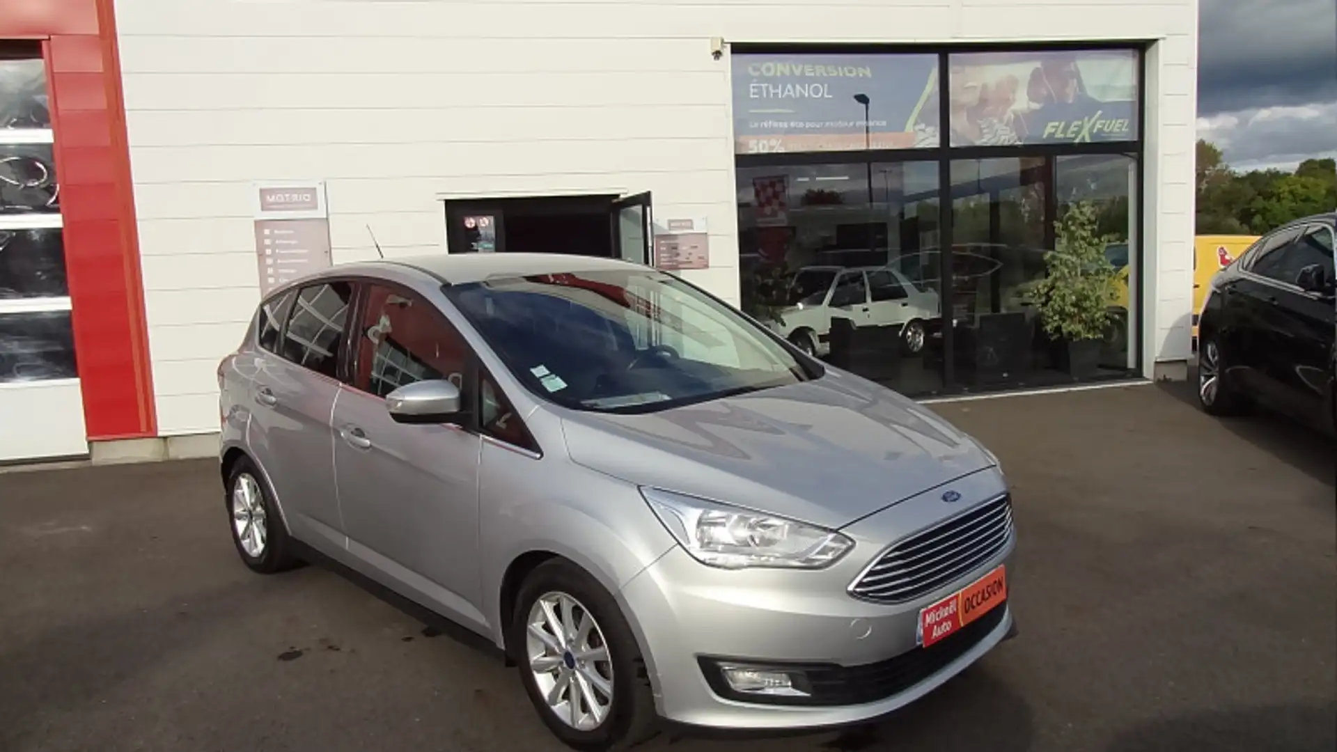 Ford Grand C-Max 1.5 TDCI 120CH STOP\u0026START TITANIUM Gris - 1