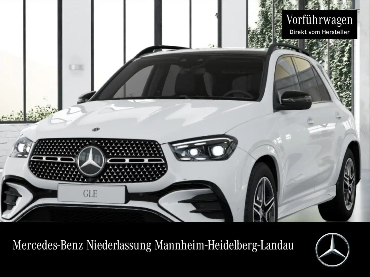 Mercedes-Benz GLE 300 d 4M AMG+NIGHT+PANO+360+AHK+MULTIBEAM+20" Alb - 1
