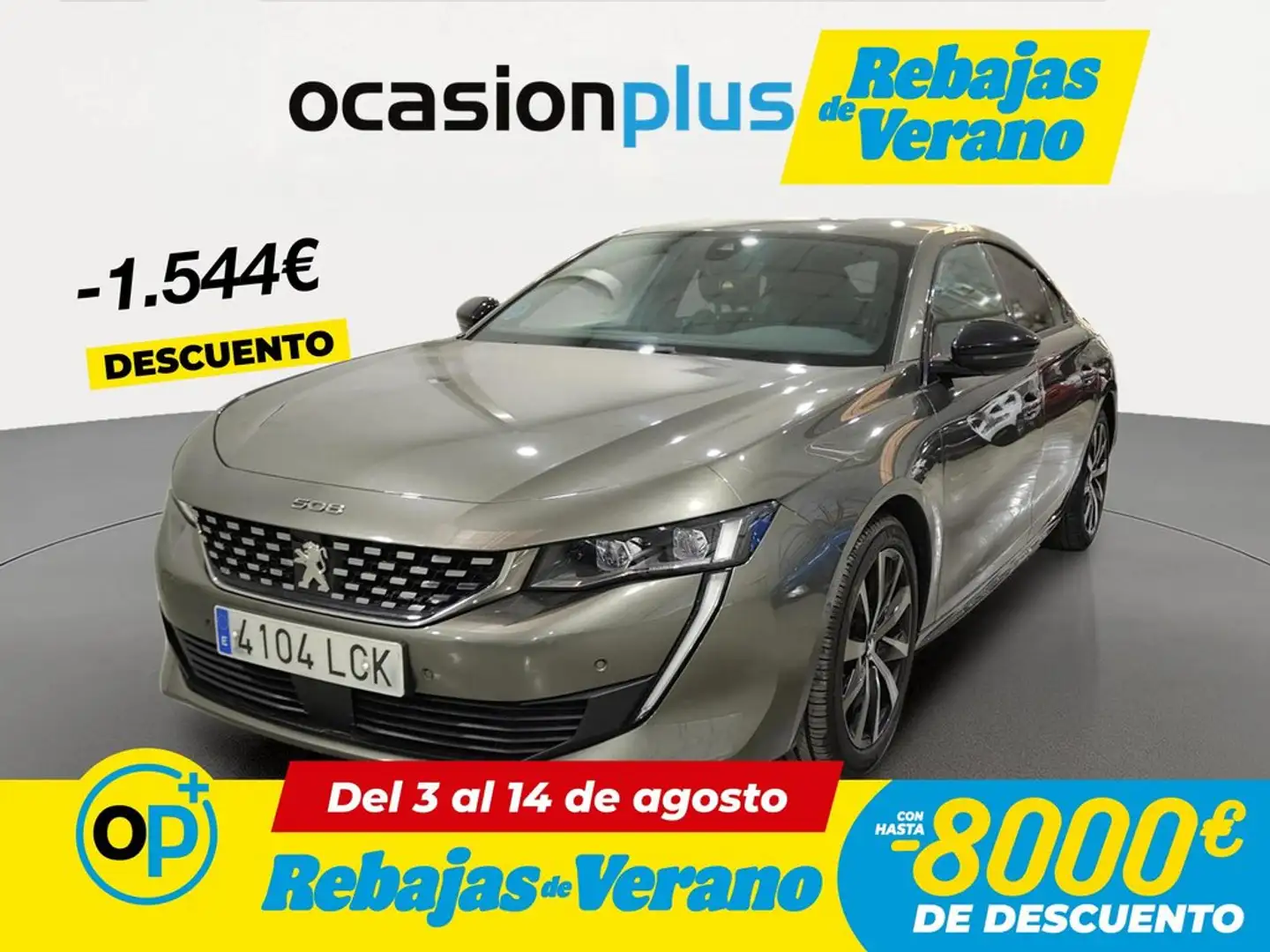 Peugeot 508 2.0BlueHDi S&S GT Line EAT8 160 Gris - 1