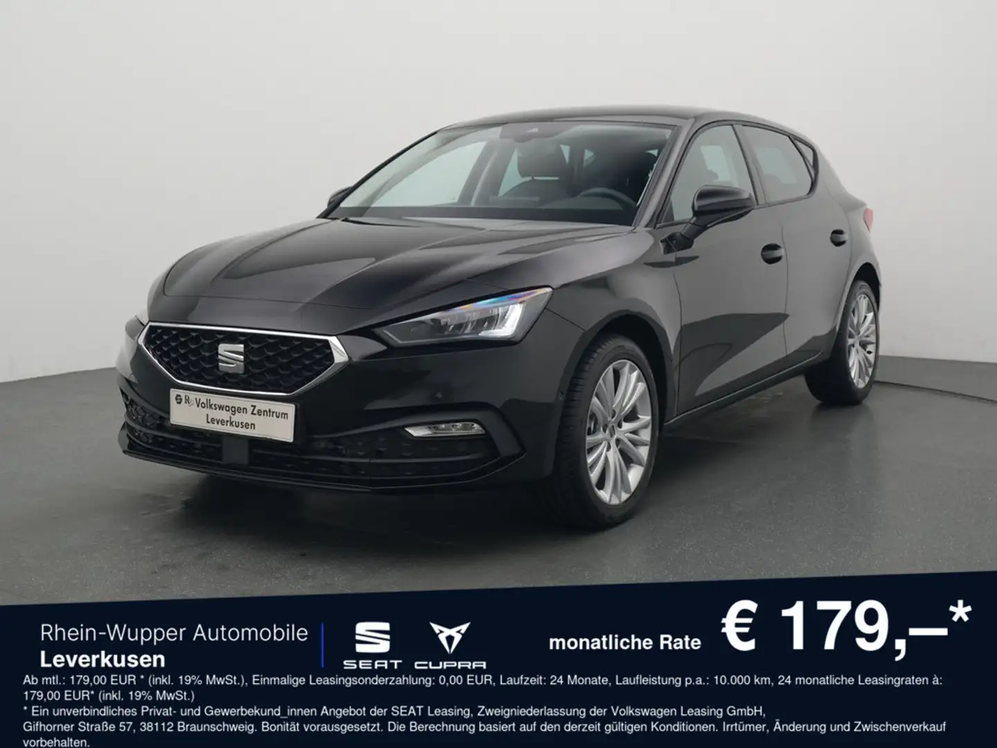 SEAT Leon 1.5 eTSI DSG Style LED KAM SHZ PDC KLIMA Grijs - 1