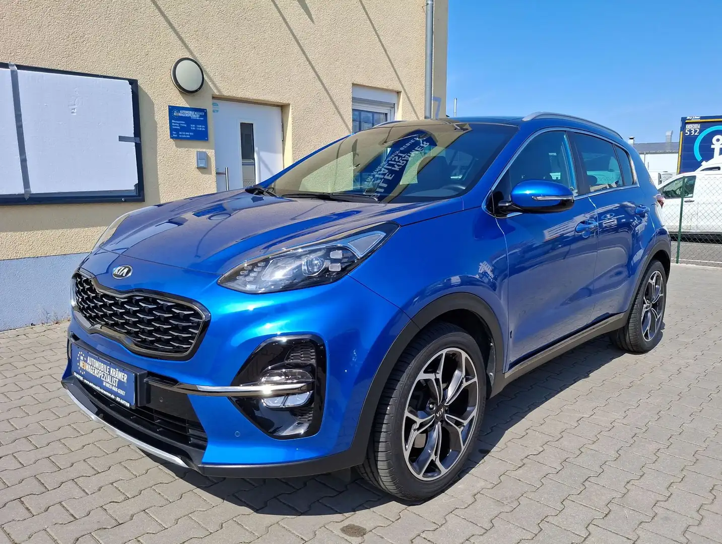 Kia Sportage GT-Line LED Panoramadach Leder 1.6 T-GDI 2WD 13... Blau - 1