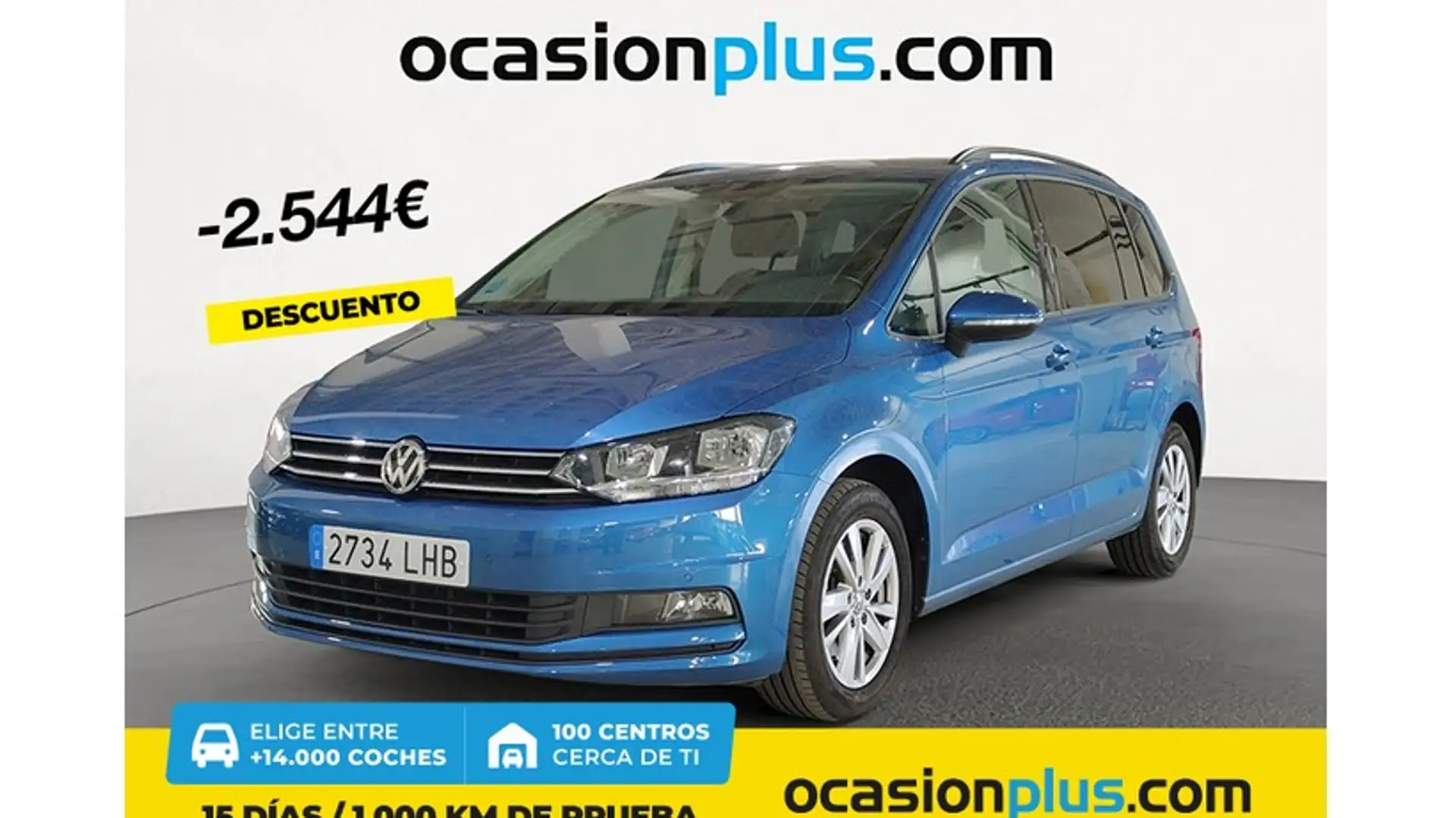 Volkswagen Touran 1.5 TSI EVO Advance DSG7 110kW Azul - 1
