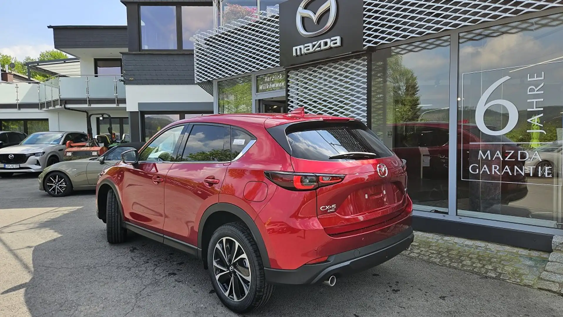 Mazda CX-5 Exclusive-Line Allrad Rouge - 2
