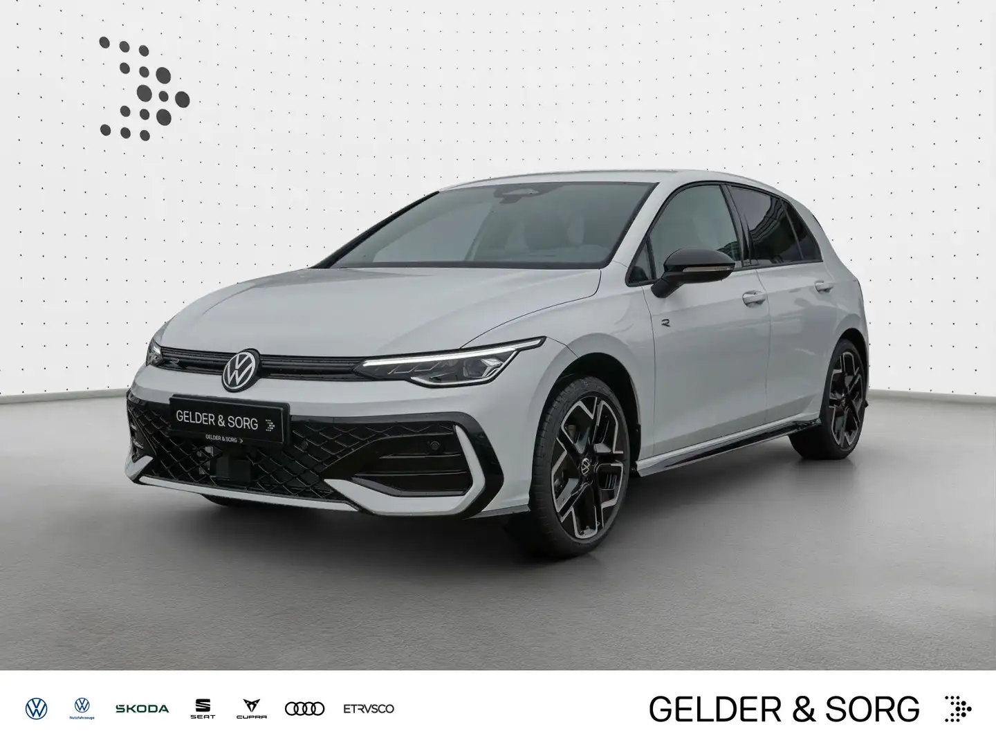 Volkswagen Golf R-Line 1,5eTSI|AHK|LED|NAVI|HuD|BlackStyle| Blanc - 1