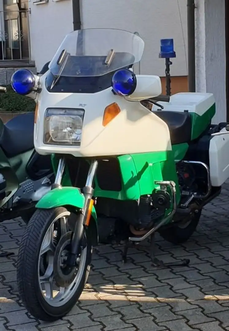 BMW K 75 RT Behörden Maschiene Vert - 2