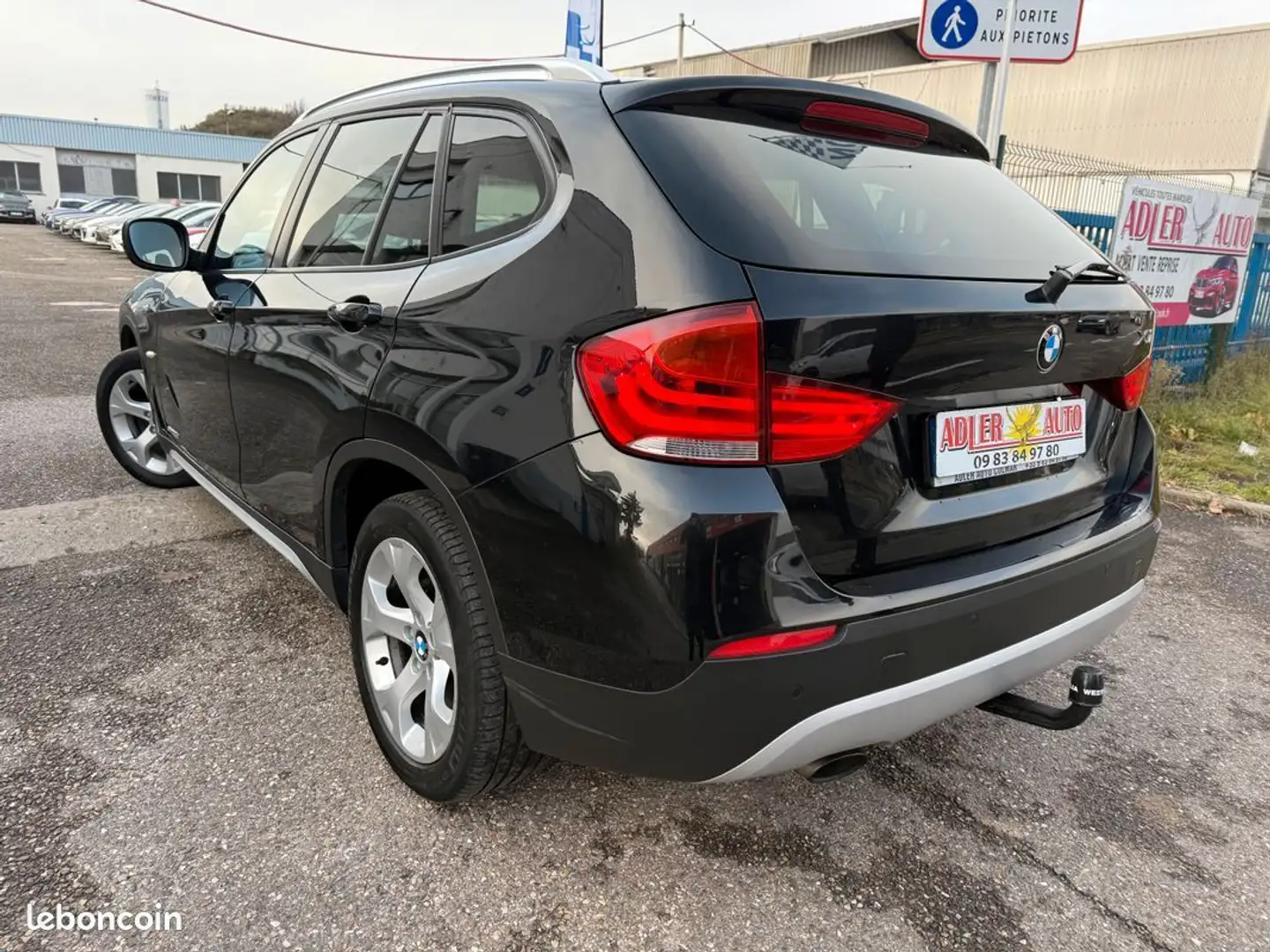 BMW X1 sDrive20d 177ch Sport Design Boite rapport 6 Noir - 2