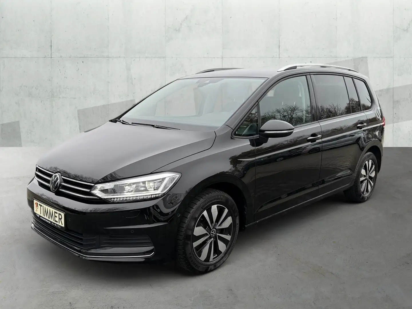 Volkswagen Touran 1.5 TSI DSG GOAL *AHK *IQ.LIGHT *7-SITZ *ACC *APP Schwarz - 2