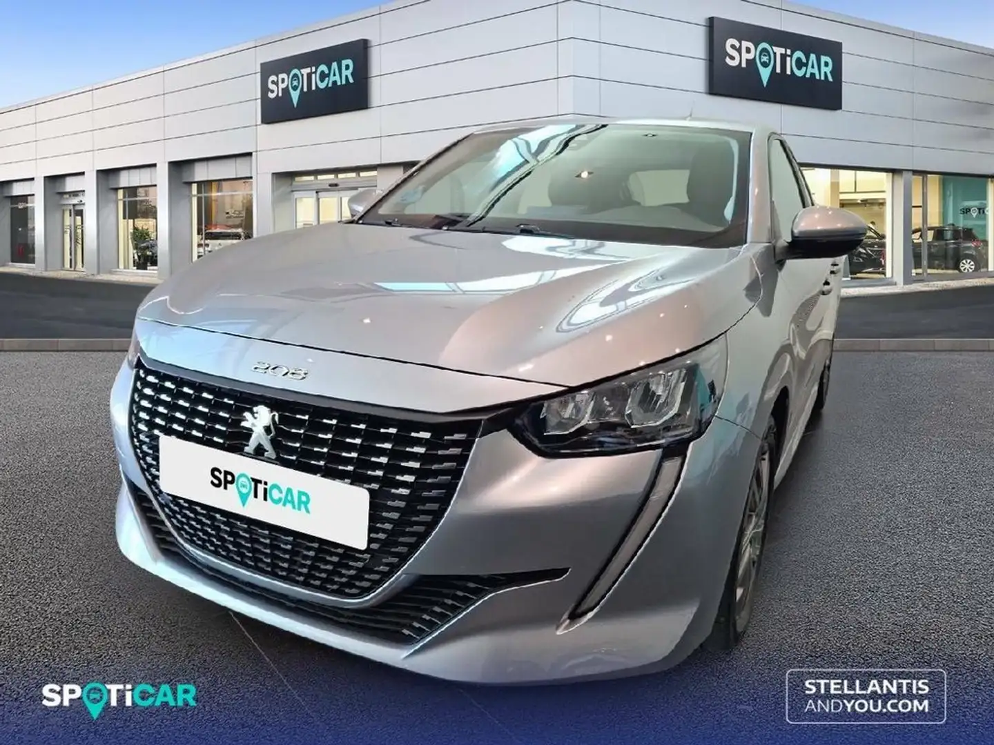 Peugeot 208 1.2 Puretech S&S Active Pack 75 Grau - 1